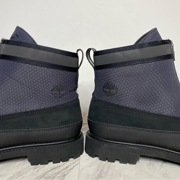 New! Timberland Heritage Front Zip Black Boot 9 - Picture 8 of 16